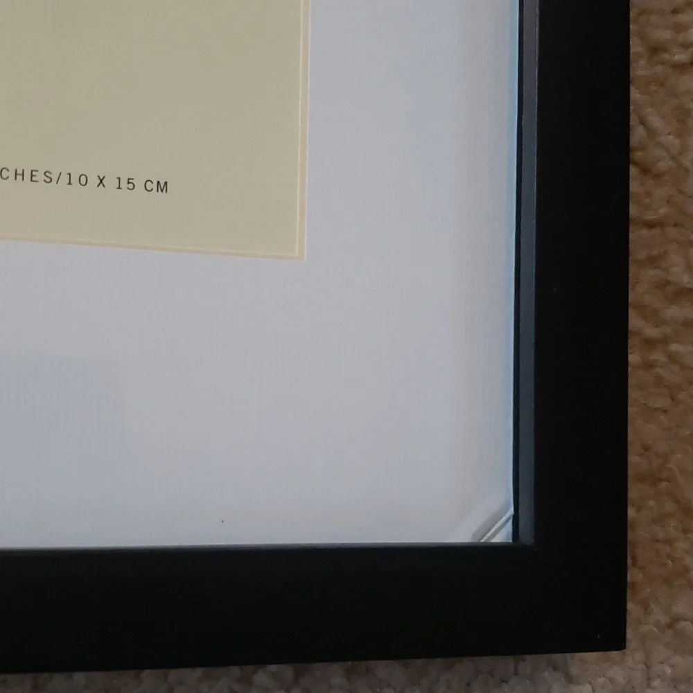 Pottery Barn 3 Opening Wood Gallery Frame 4x6